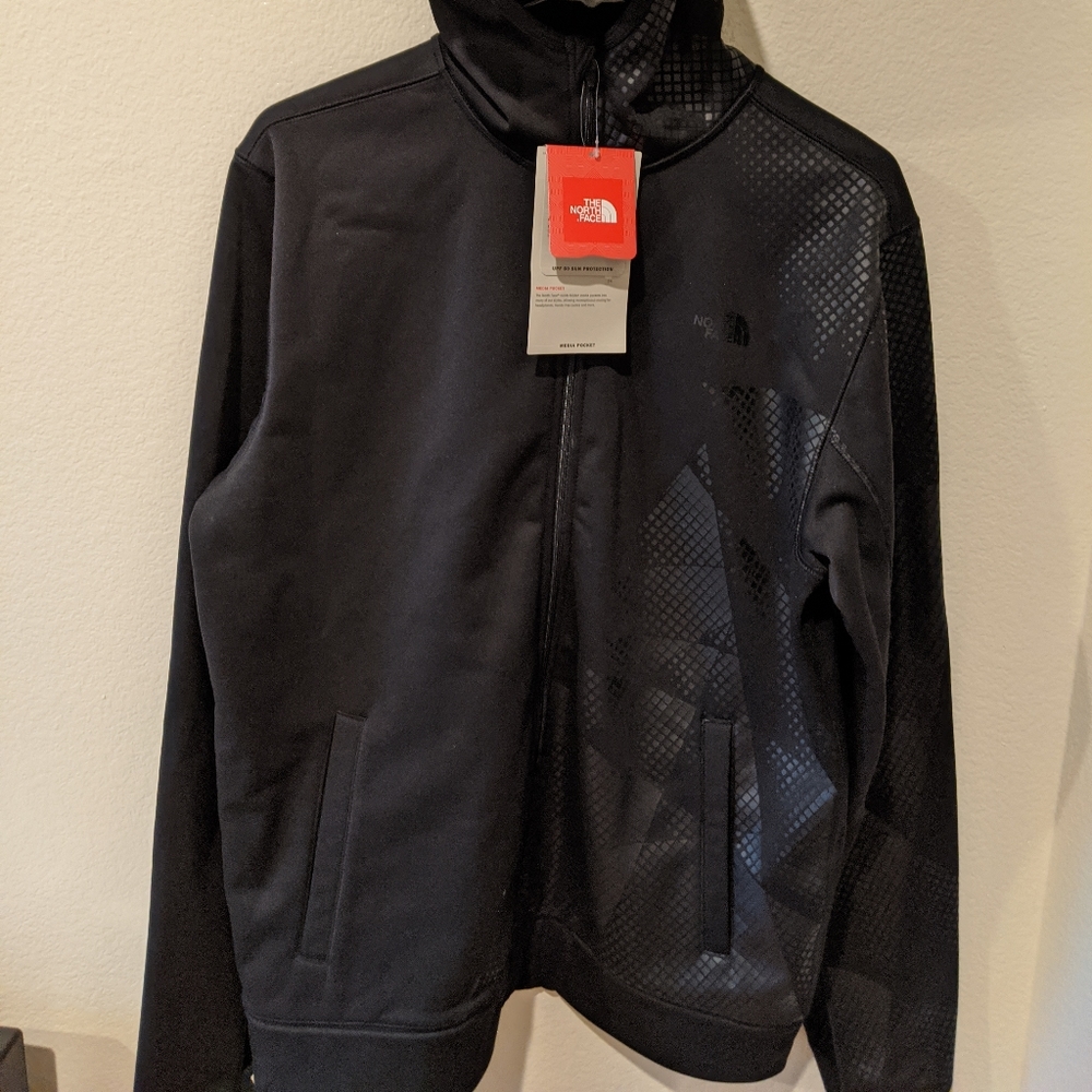 Black Northface Full Zip Jacket